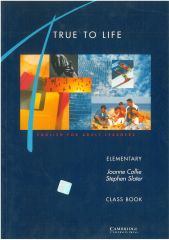 True to Life: English for Adult Learners Elementary Class Book + Workbook (2 kitap Set) (Basım Yılı: 1995)