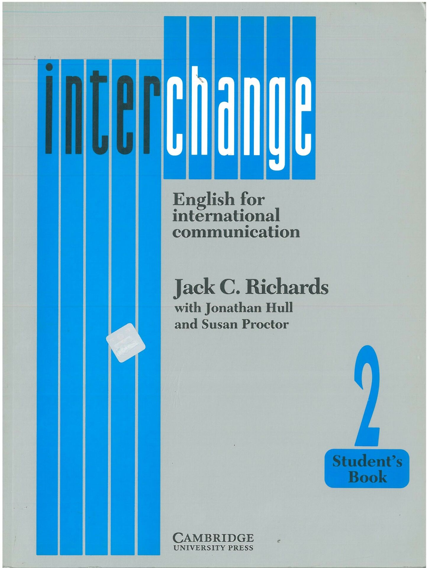 Interchange 2: English for International Communication Student’s Book + Workbook (2 Kitap Set) (Basım Yılı: 1994)
