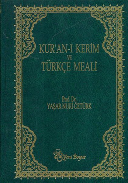 Kuran-ı Kerim Meali Büyük Metinli Yeşil Ciltli