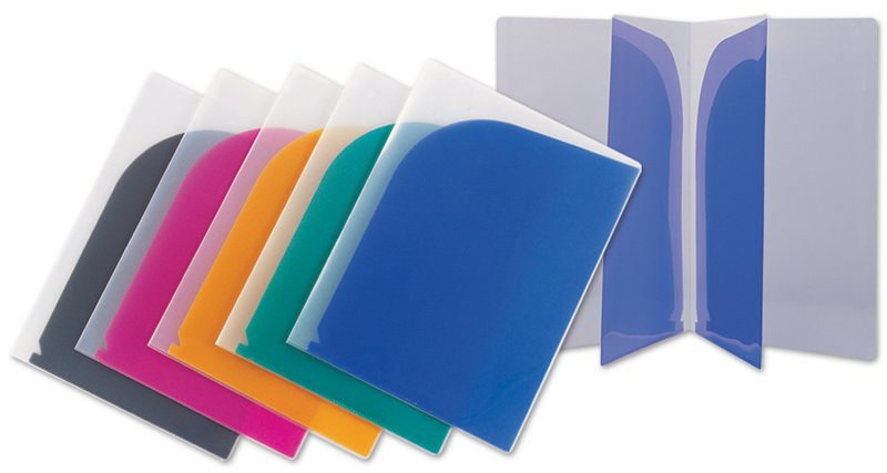 Comix Şeffaf Dosya 4 Bölmeli A1728