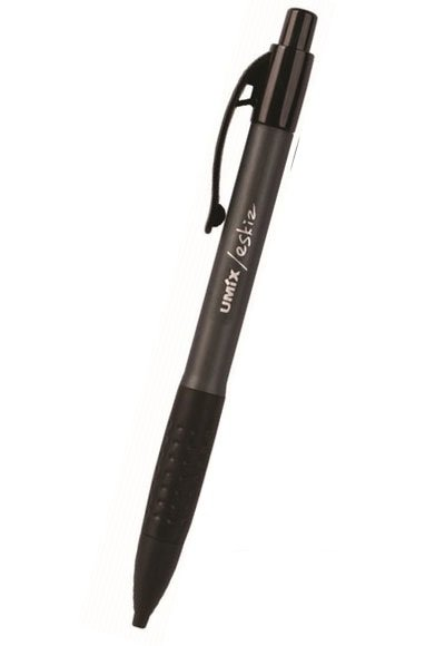 Umix Sınav Eskiz 1.8x0.9 mm Yuvarlak Versatil Kalem (Gri)