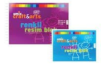 Umix Craft&Arts Spiralli 35x50 cm Resim Defteri 30 Yaprak 12 Renk