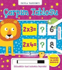 Okula Yardımcı Çarpım Tablosu (Ciltli Kitap)