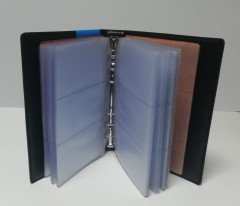 Etona Kartvizit Albümü Mekanizmalı 180 li Siyah