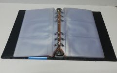 Etona Kartvizit Albümü Mekanizmalı 180 li Siyah