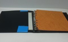 Etona Kartvizit Albümü Mekanizmalı 360 lı Siyah