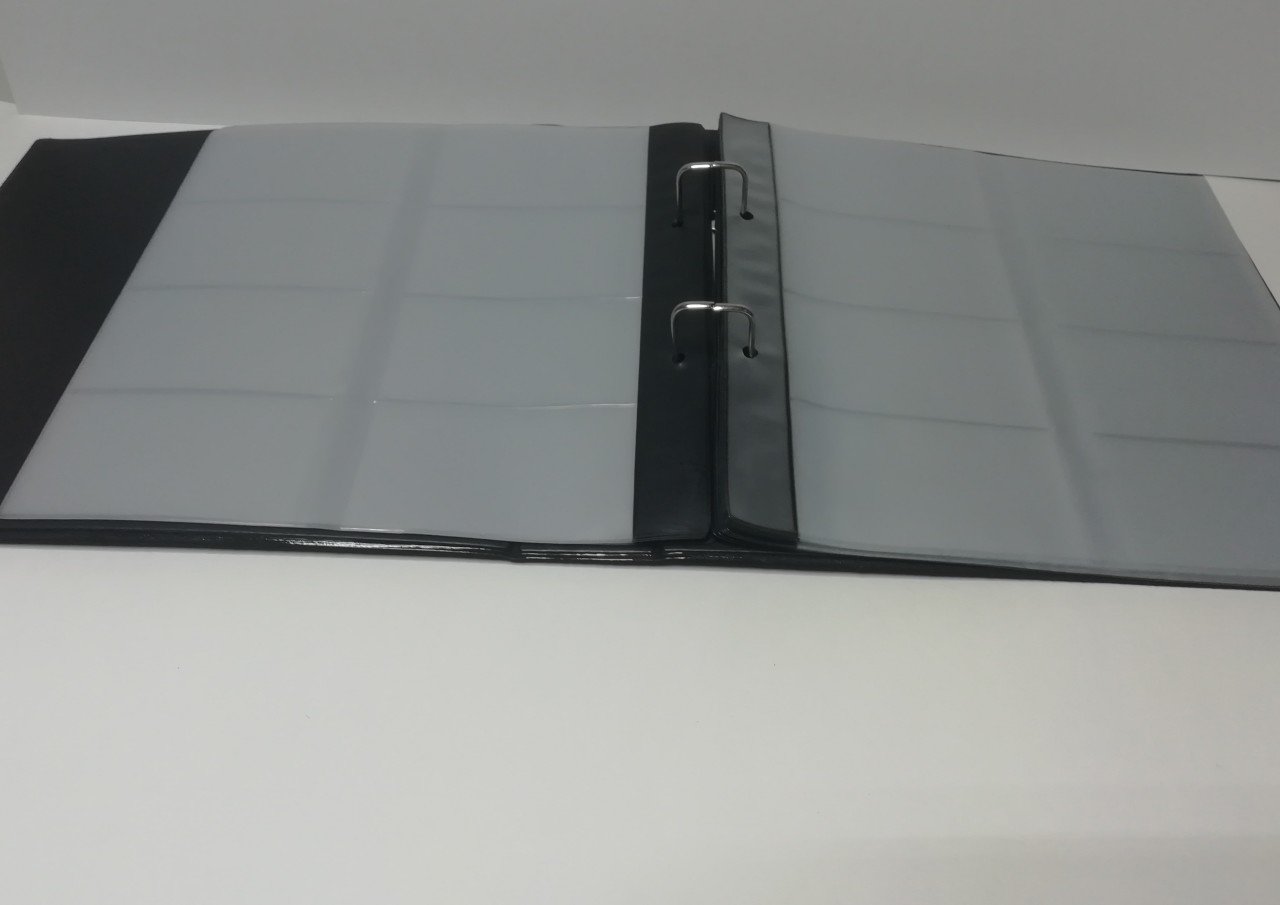 Kartvizit Albümü Mekanizmalı 200 lü Siyah - Lacivert