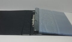 Kartvizit Albümü Mekanizmalı 200 lü Siyah - Lacivert