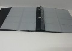 Kartvizit Albümü Mekanizmalı 200 lü Siyah - Lacivert