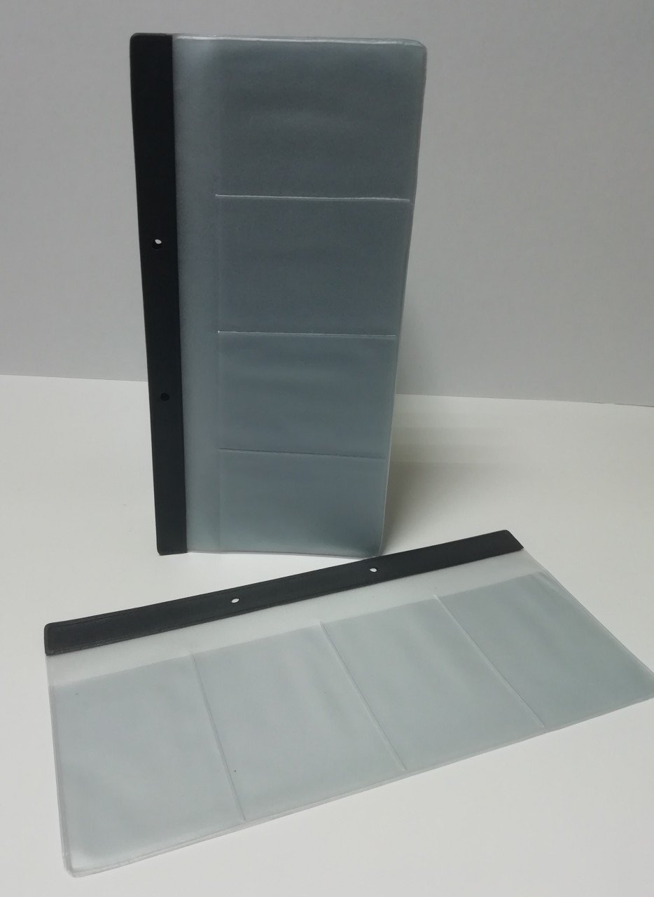 Kartvizit Albüm Yedeği 12.5x26.5 cm 80 li