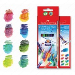 Faber-Castell Grip Sihirli Boya Kalemi Grip Colour Magic 8 Renk