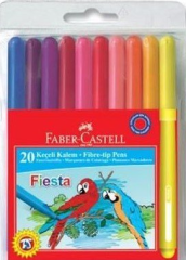 Faber-Castell Fiesta Keçeli Kalem 20 Renk