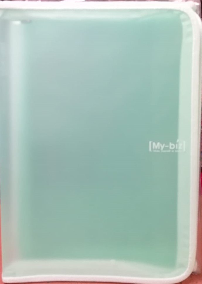 Morning Glory My Biz Fermuarlı Dosya Zipper File Case Yeşil