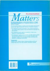 Matters Pre-intermediate Workbook (Without Key)