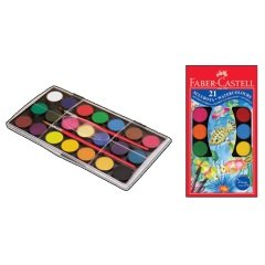 Faber-Castell Sulu Boya Büyük Boy 21 Renk