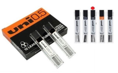 Uni Min Uç 0.5mm HB 12'li Tüp 60mm