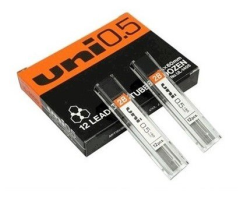 Uni Min Uç 0.5mm 2B 12'li Tüp 60 mm