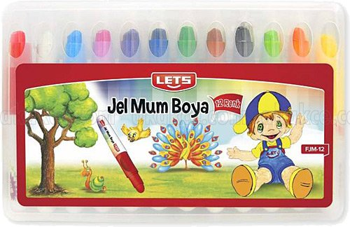 Lets Jel Mum Boya 12 Renk