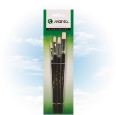 Maries 577 Serisi Yağlı Ve Akrilik Boya Fırça Seti 6-8-10-12