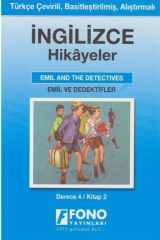 Fono İngilizce Türkçe Hikayeler Emil ve Dedektifler Emil And The Detectives Derece 4