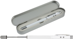 Valley LG-03C Lazer Pointer ve Antenli Tükenmez Kalem Gümüş