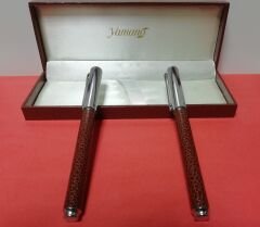 Yamano Tükenmez Kalem + Kartuşlu Dolma Kalem Seti Kutulu