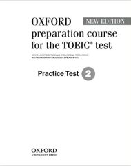 Oxford Preparation Course for the TOEIC Test New Edition Practice Test 2