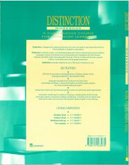 Distinction English for Advanced Learners Workbook