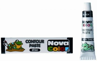 Nova Color Kontur Boyası 25 ml Siyah