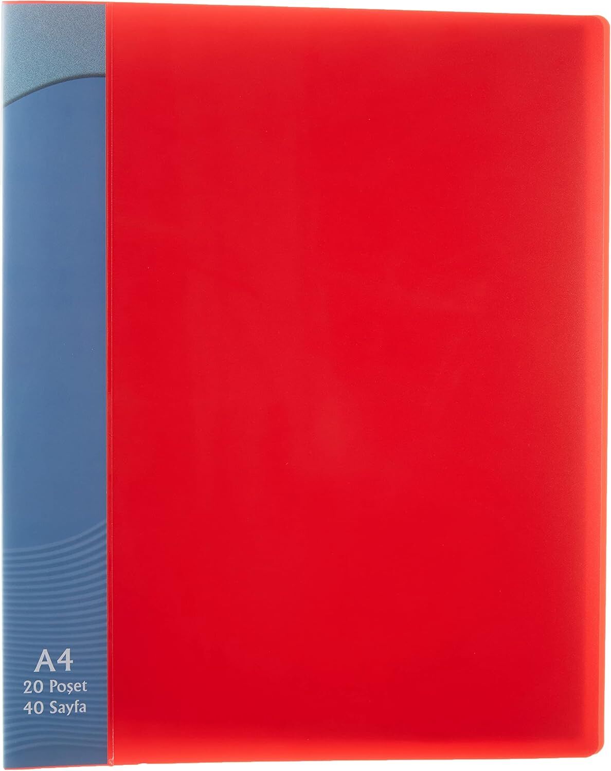 Serve Prezantasyon Dosyası A4 20 Poşet Kırmızı SV 6520