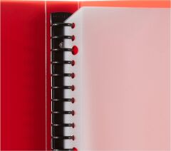 Serve Prezantasyon Dosyası A4 20 Poşet Kırmızı SV 6520