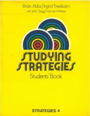 Studying Strategies Students Book (Strategies 4)