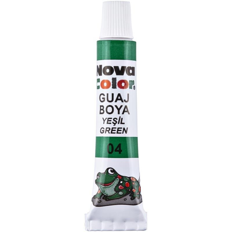 Nova Color Guaj Boya Tüp Yeşil
