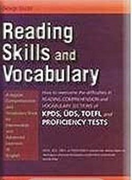 Reading Skills and Vocabulary (KPDS, ÜDS, TOEFL, PROFICIENCY TESTS)