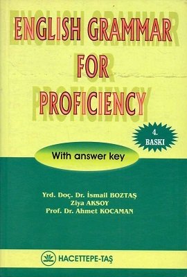 English Grammar For Proficiency With answer key 4. Baskı