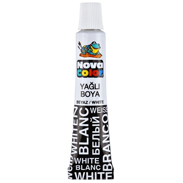 Nova Color Yağlı Boya Tüp Beyaz