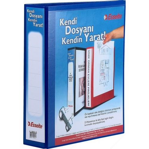 Esselte 2 Halkalı D Mekanizmalı Klasör Mavi SLT-4656721