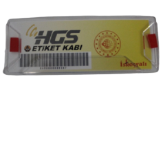 HGS Etiket Kabı