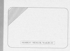 Serbest Meslek Makbuzu 2 Nüsha Otokopisiz