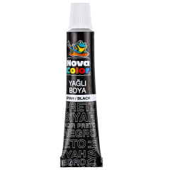 Nova Color Nc-132 Yağlı Boya Tüp Siyah