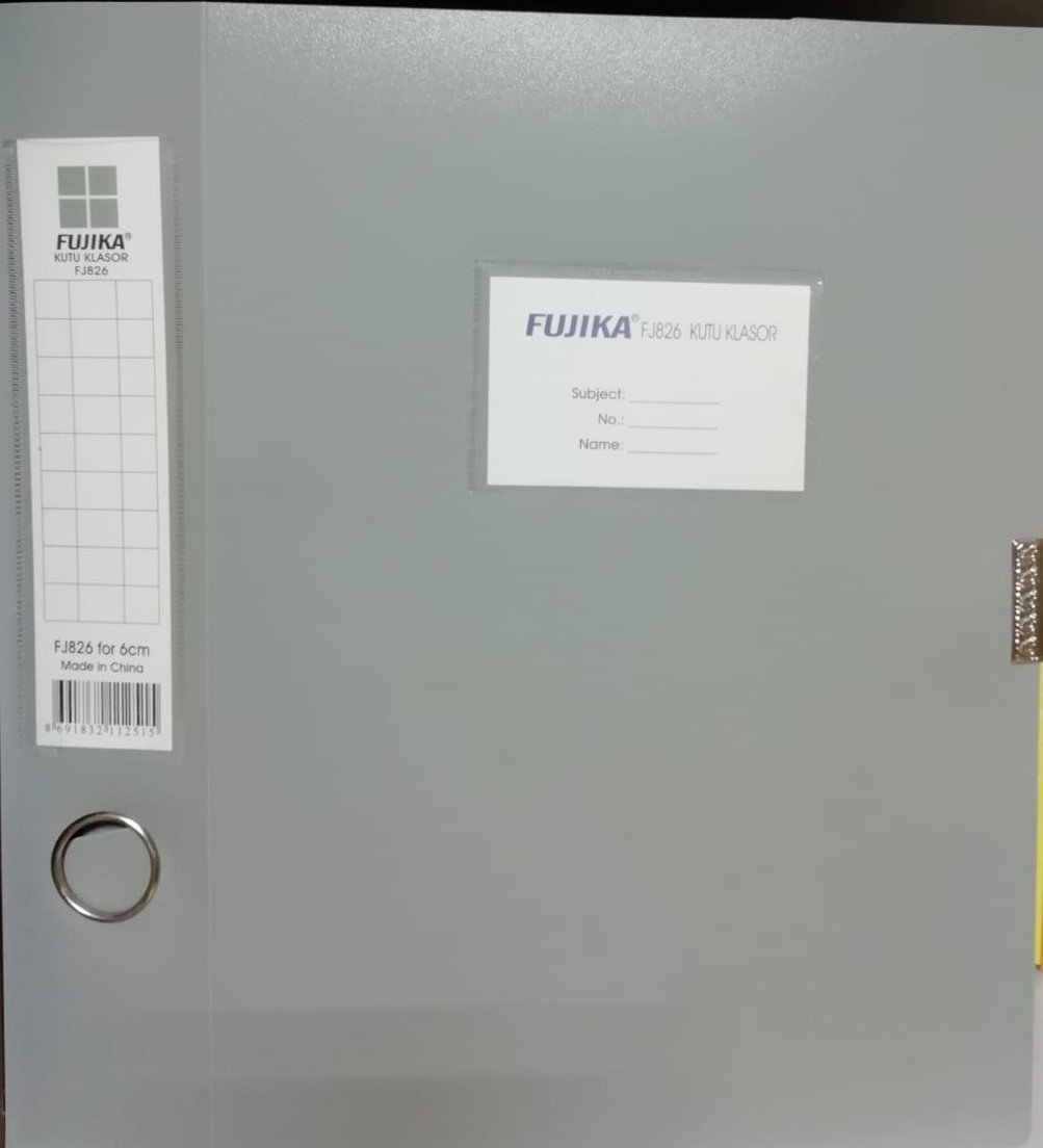 Fujika Kutu Klasör Gri FJ826