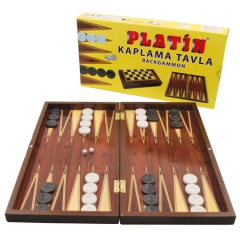 Platin Kaplama Tavla Orta Boy
