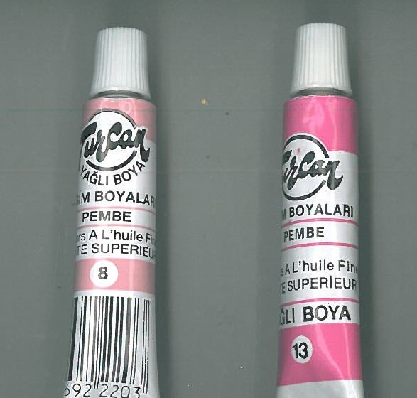 Turcan Yağlı Boya Tüp Pembe