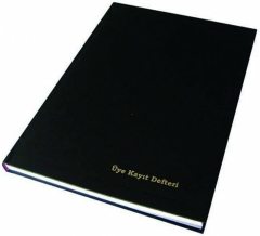 Dilman Üye Kayıt Defteri Ciltli 96 Yaprak