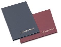 Dilman Çek Kayıt Defteri 12x17 Ciltli 96 Yaprak