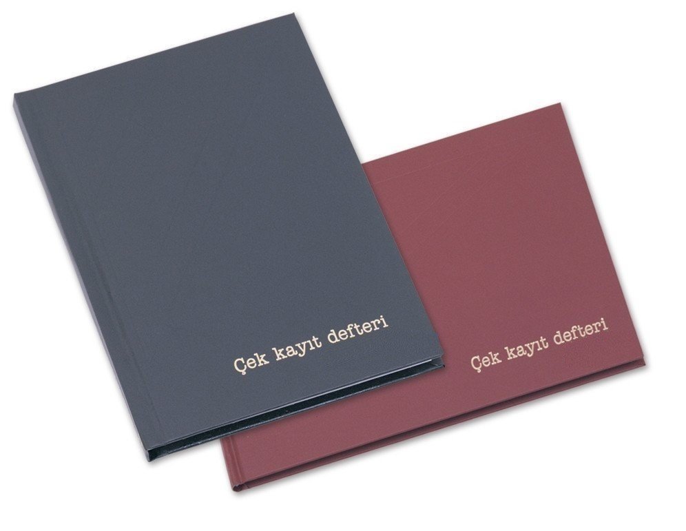 Çek Kayıt Defteri 12x17 Ciltli 192 Yaprak