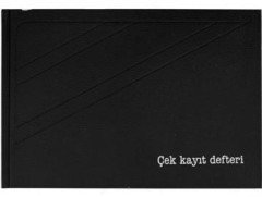 Dilman Çek Kayıt Defteri 17x24 Ciltli 96 Yaprak