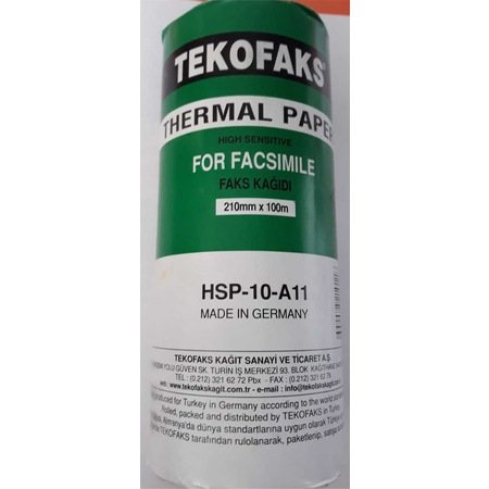 Maxi Termal Fax Kağıdı 210 mm x 100 m