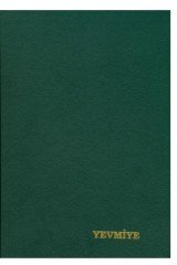 Yevmiye Defteri 25x35 Ciltli 96 Yaprak
