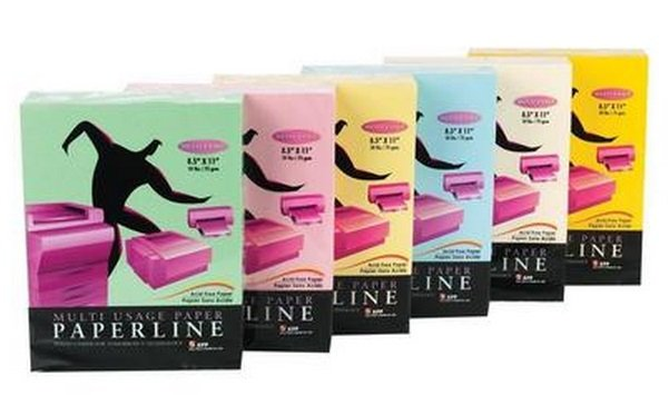 Paperline Renkli Fotokopi Kağıdı A4 80 gr 500 Lü Turuncu